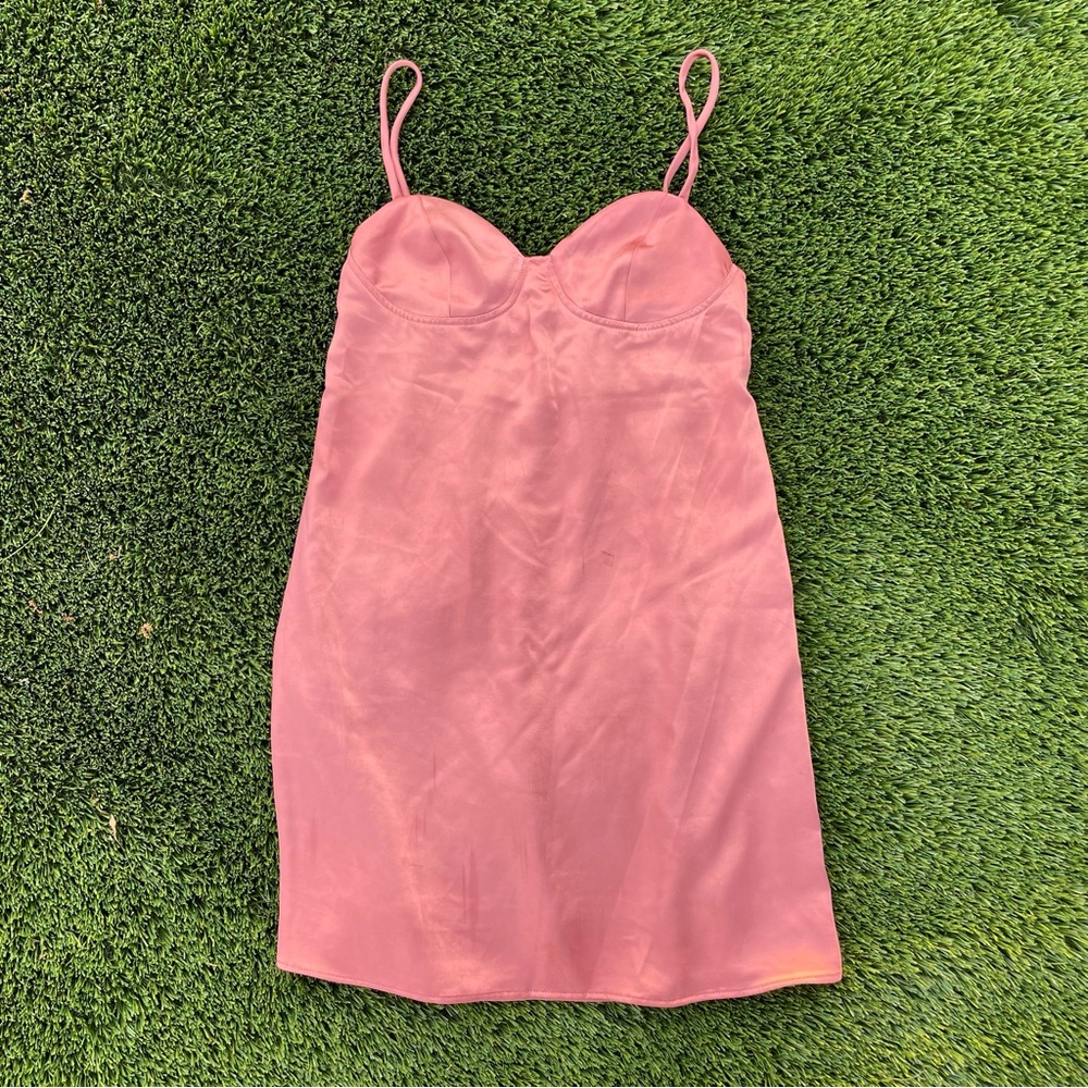 wild fable pink spaghetti strap dress